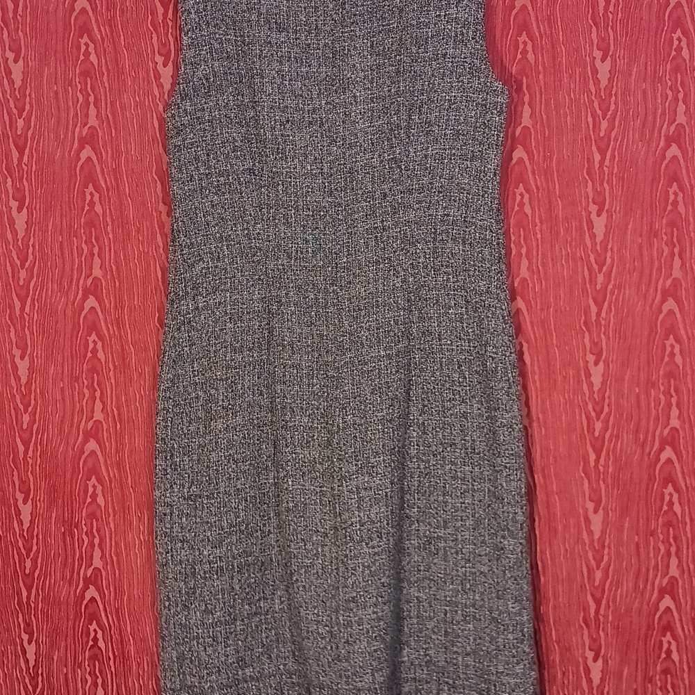 DANNY & NICOLE 2 Piece Black/Gray Long Sleeve 1 Button Ruffle Dress Suit 10 - Picture 5 of 16